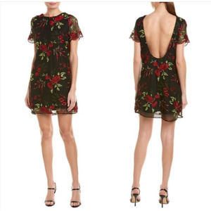 Show Me Your MuMu Black Floral Mini Dress